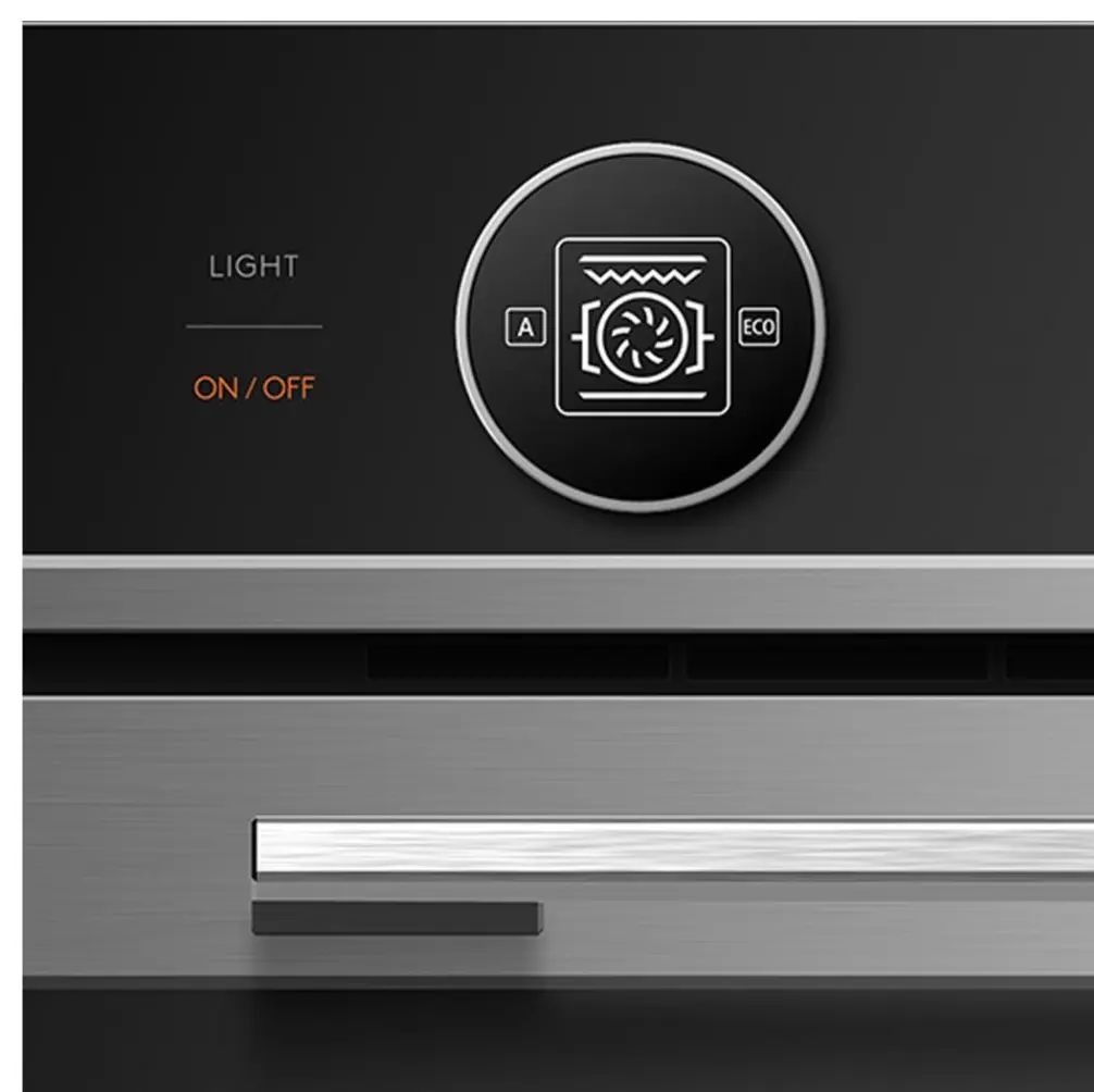 Встраиваемая электрическая духовка Heinner HBO-M7210GCDRC-GIX (Black) - 2