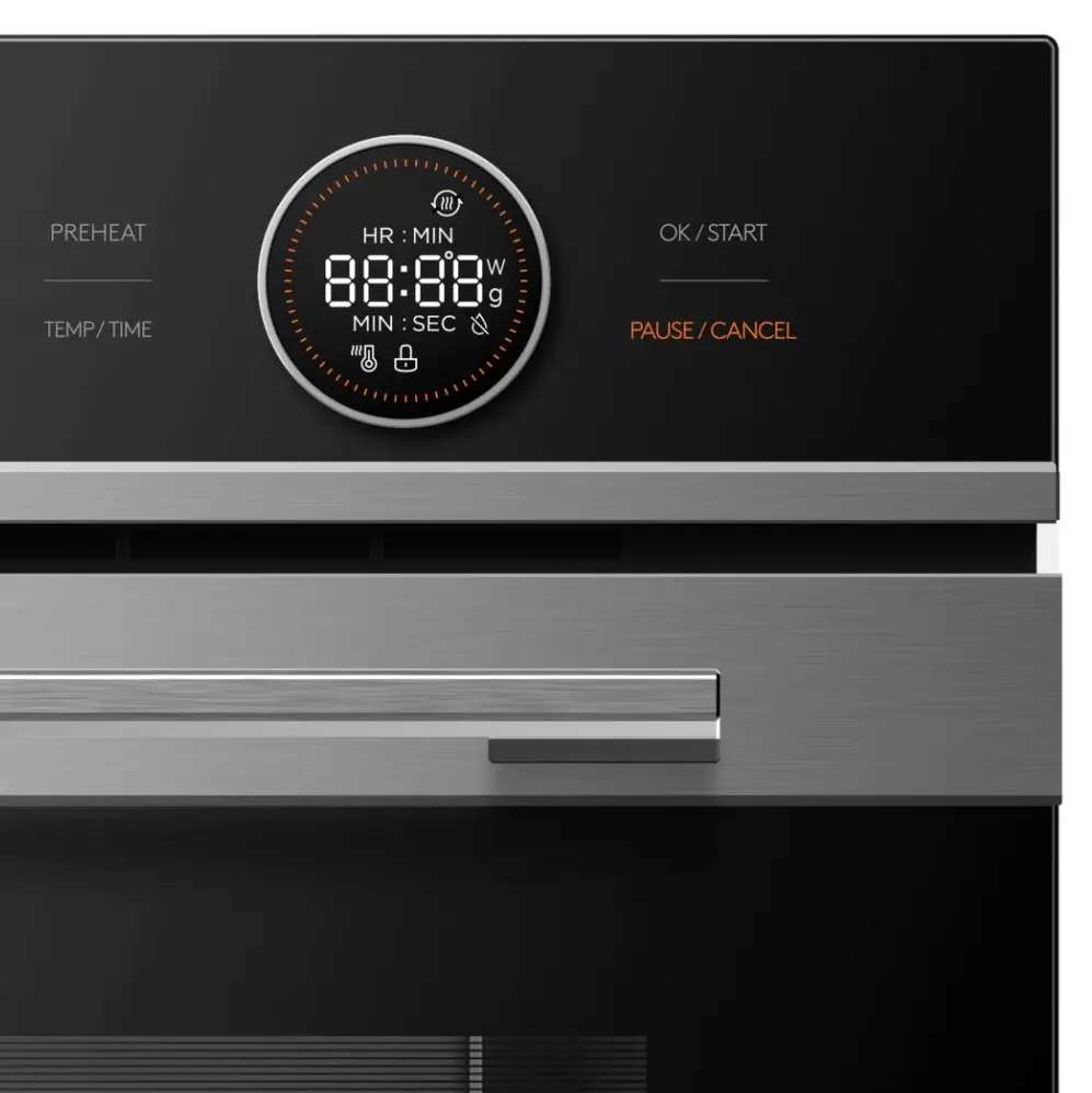 Встраиваемая электрическая духовка Heinner HBO-M7210GCDRC-GIX (Black) - 3