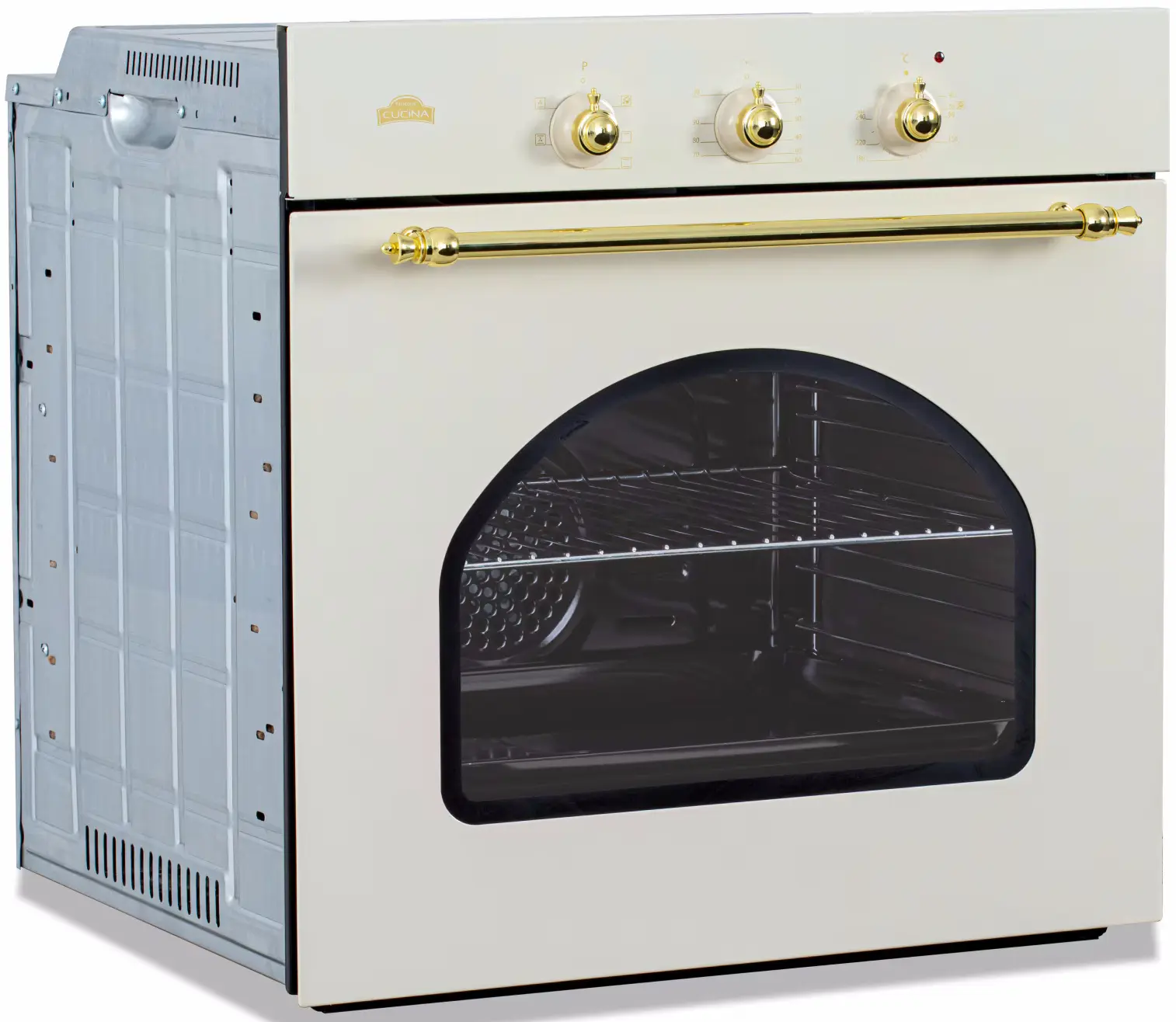 Cuptor electric incorporabil Nuova Cucina FEV60BGRETROSTAR (Beige/Cream)