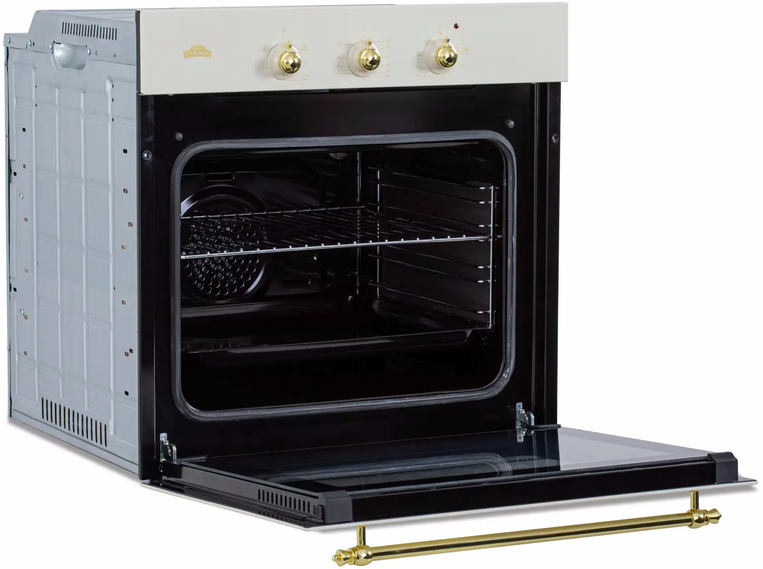 Cuptor electric incorporabil Nuova Cucina FEV60BGRETROSTAR (Beige/Cream)