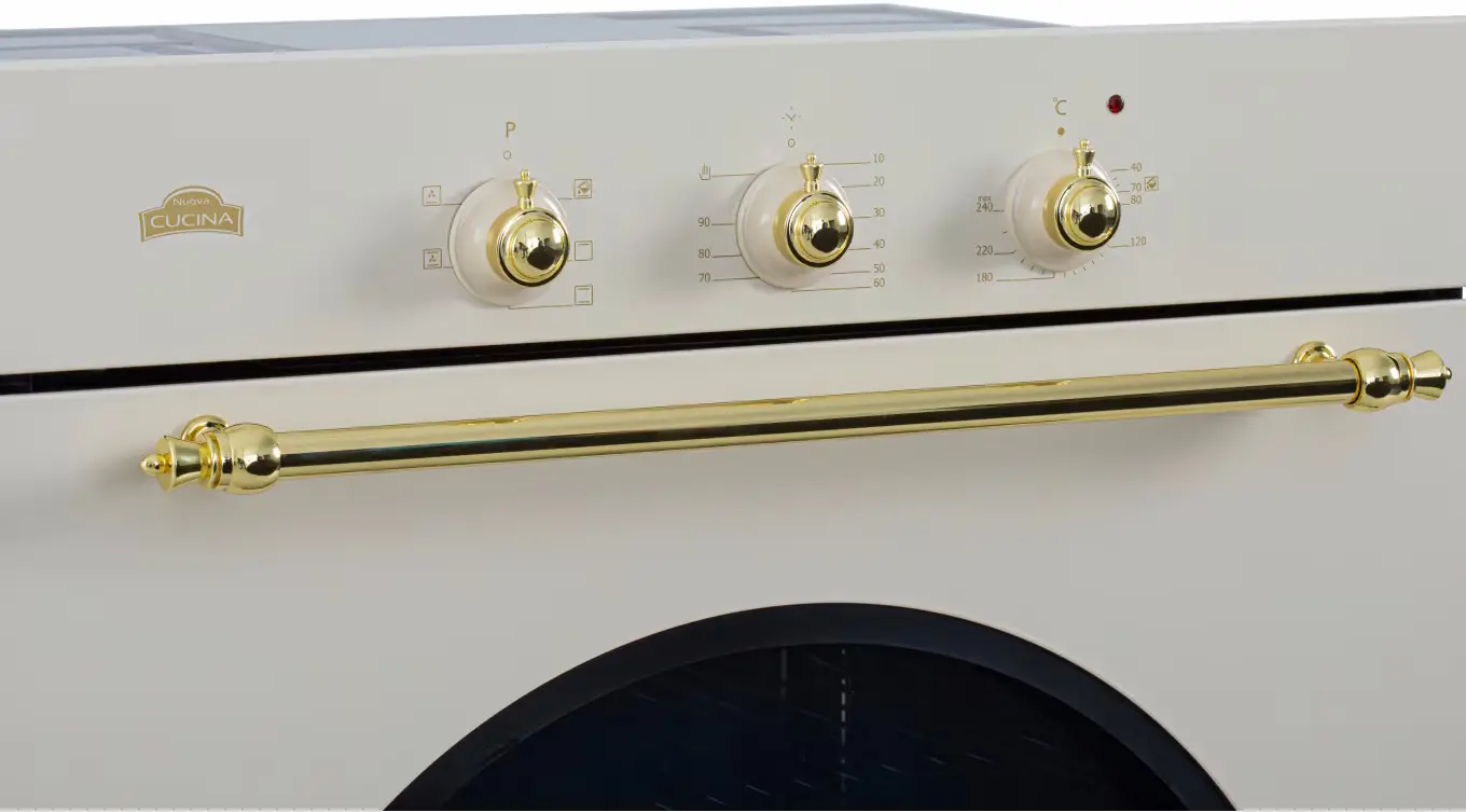 Cuptor electric incorporabil Nuova Cucina FEV60BGRETROSTAR (Beige/Cream)