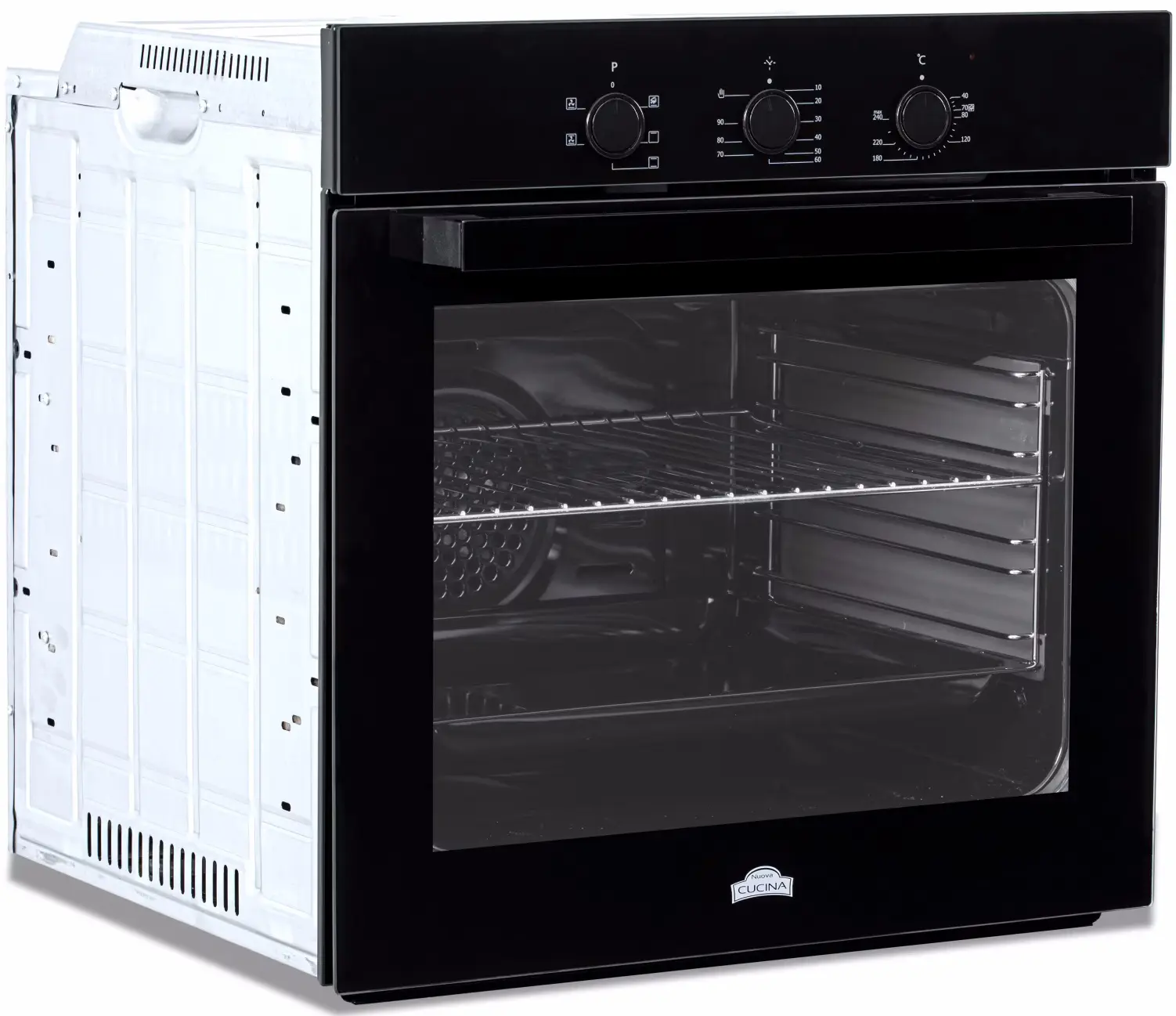 Cuptor electric incorporabil Nuova Cucina FEV60GLASSBKSTAR (Black) - 2