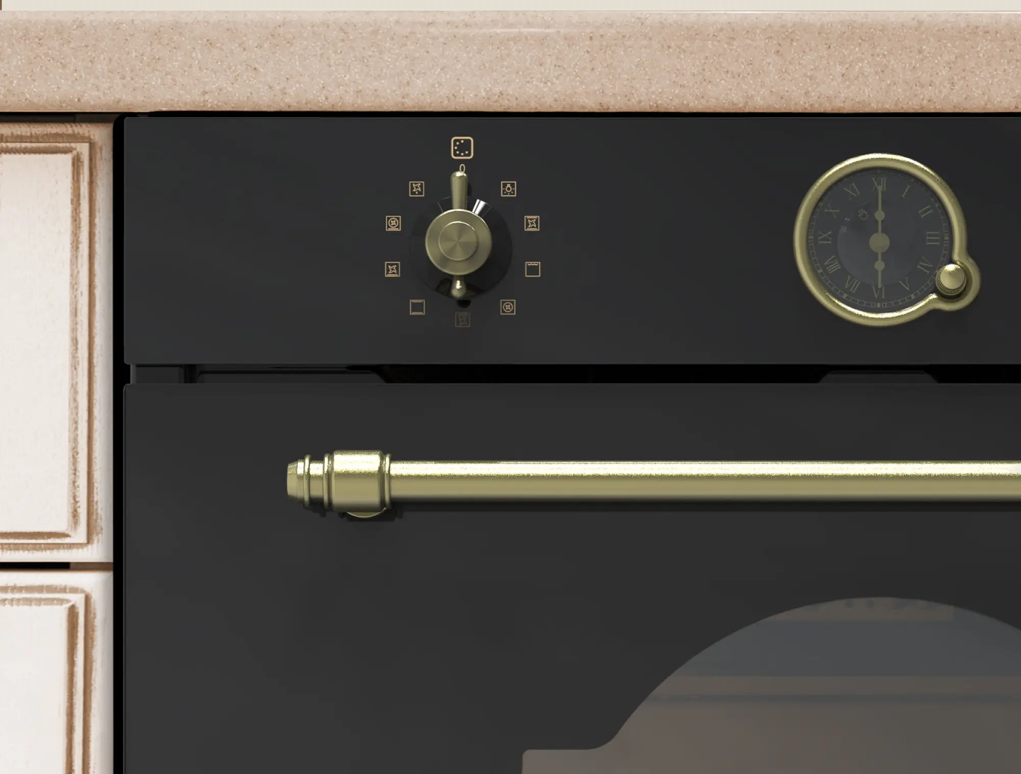 Встраиваемая электрическая духовка Samus SC630VTA9 (Black) - 4