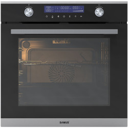 Встраиваемая электрическая духовка Samus SC631GD13 (Black/Inox)