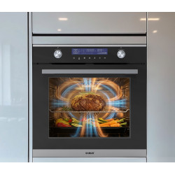 Встраиваемая электрическая духовка Samus SC631GD13 (Black/Inox) Thumb