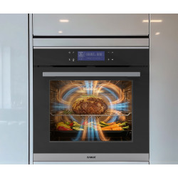 Встраиваемая электрическая духовка Samus SC632GDT13 (Black/Inox) Thumb