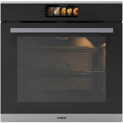 Встраиваемая электрическая духовка Samus SC634GDT15H (Black/Inox)