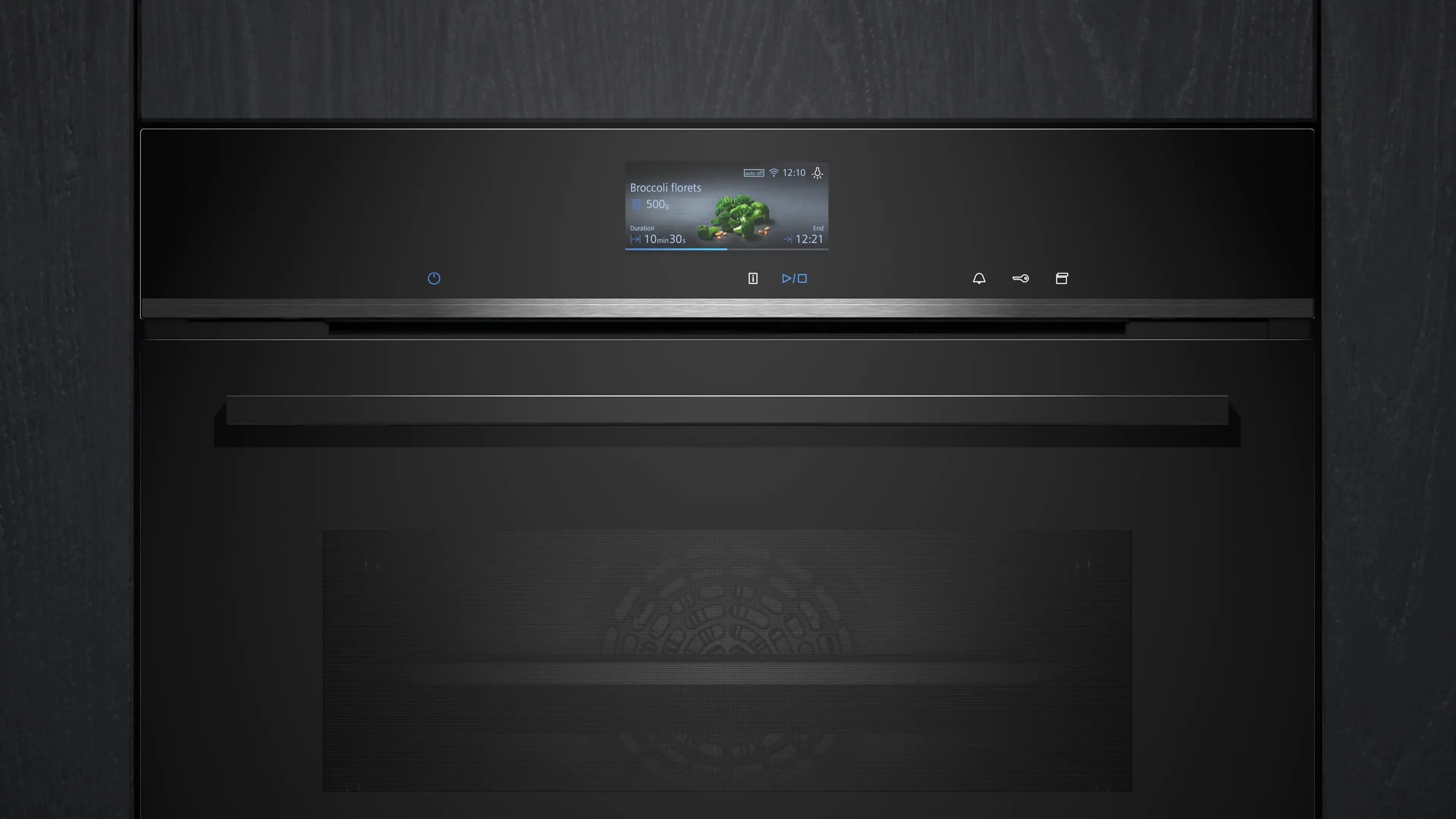 Встраиваемая электрическая духовка Siemens CS736G1B1 (Black) - 2