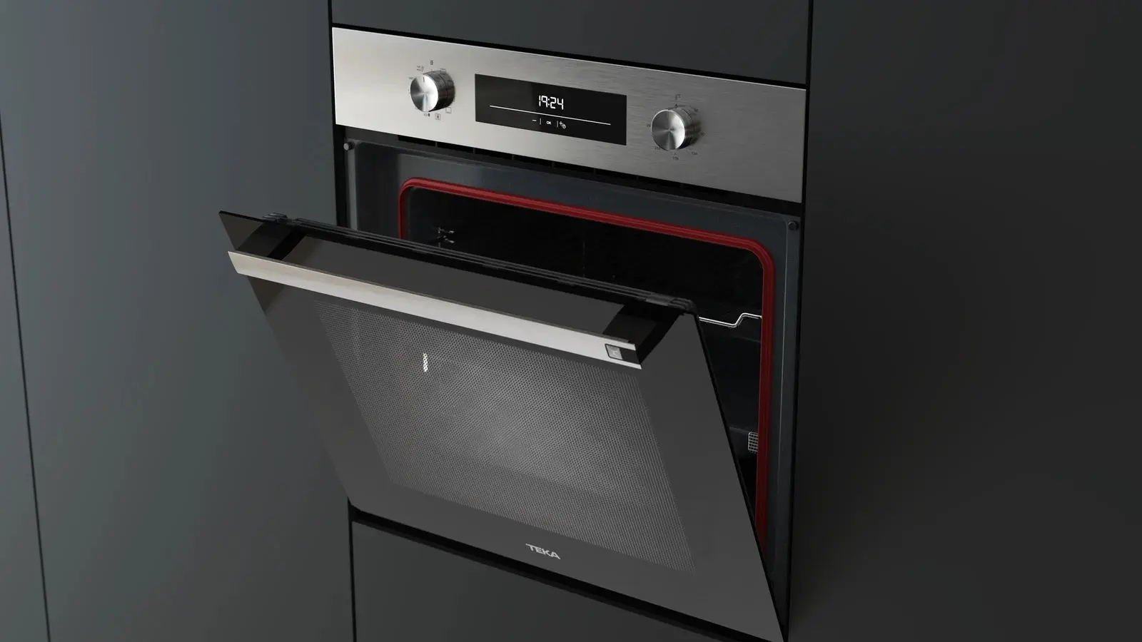 Встраиваемая электрическая духовка Teka NEO HSB 6350 SS (Black/Inox) - 6