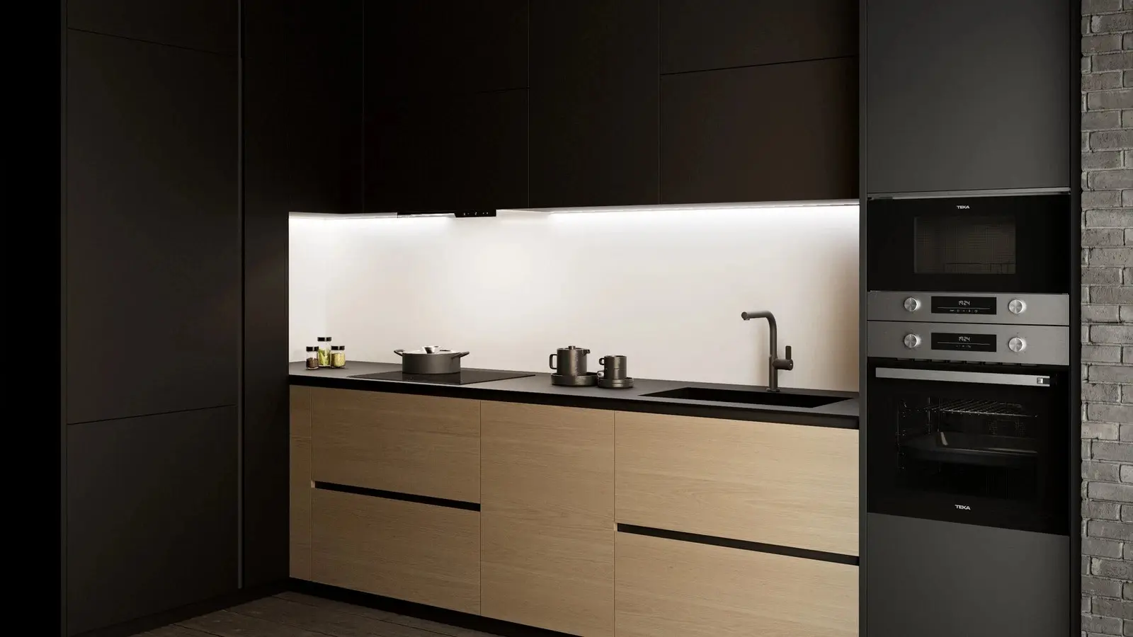 Встраиваемая электрическая духовка Teka NEO HSB 6350 SS (Black/Inox) - 11