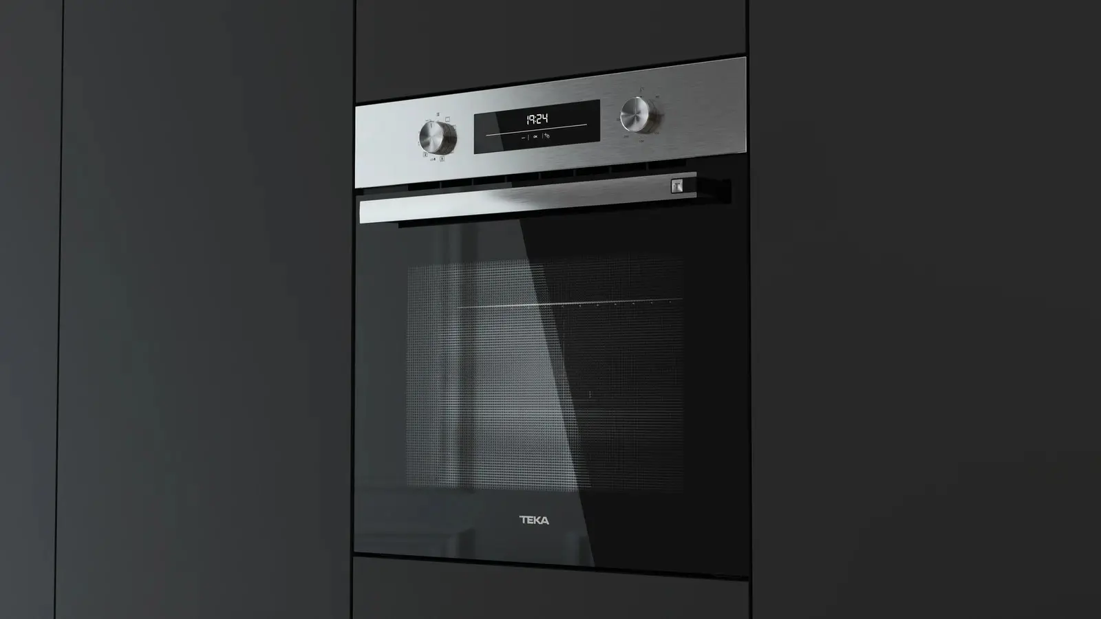 Встраиваемая электрическая духовка Teka NEO HSB 6350 SS (Black/Inox) - 4