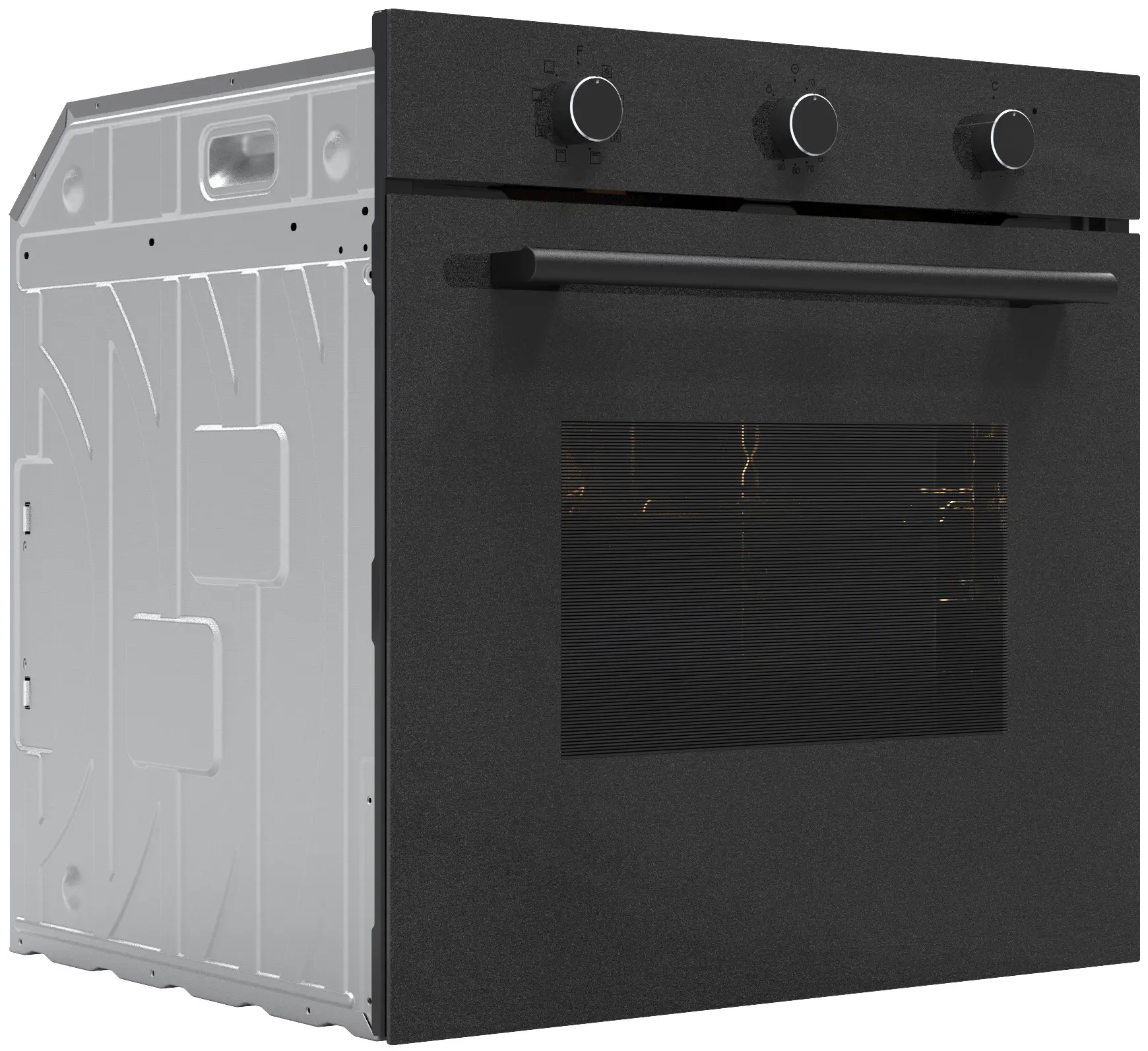 Cuptor electric incorporabil Tornado HM74 8F99 BL Matt (Black)