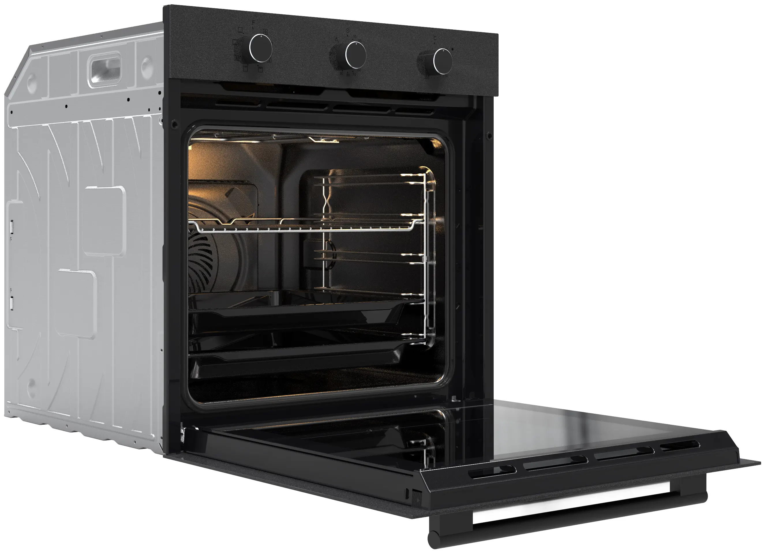 Cuptor electric incorporabil Tornado HM74 8F99 BL Matt (Black)