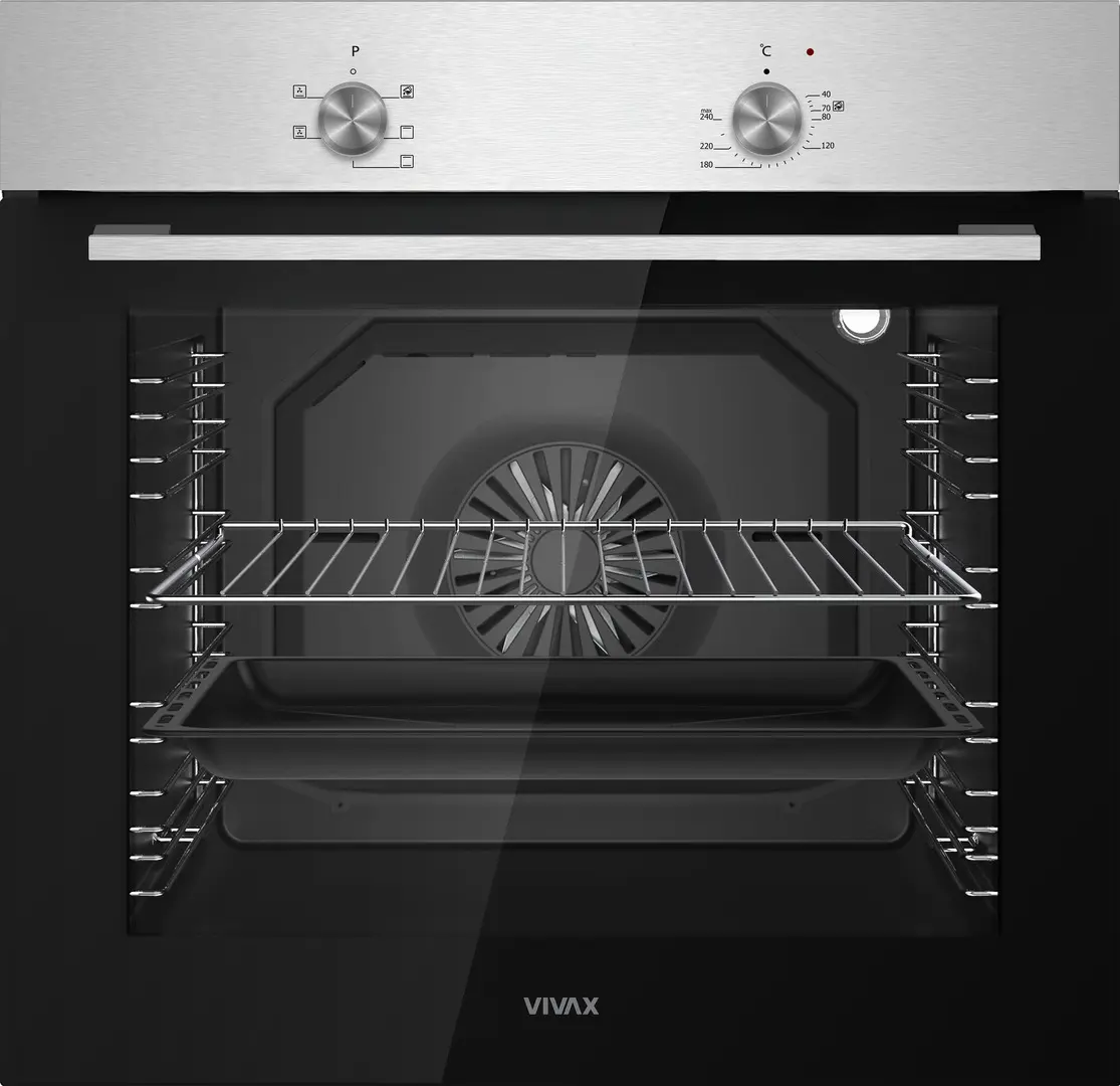 Cuptor electric incorporabil Vivax BO-806BFM X (Inox/Black)