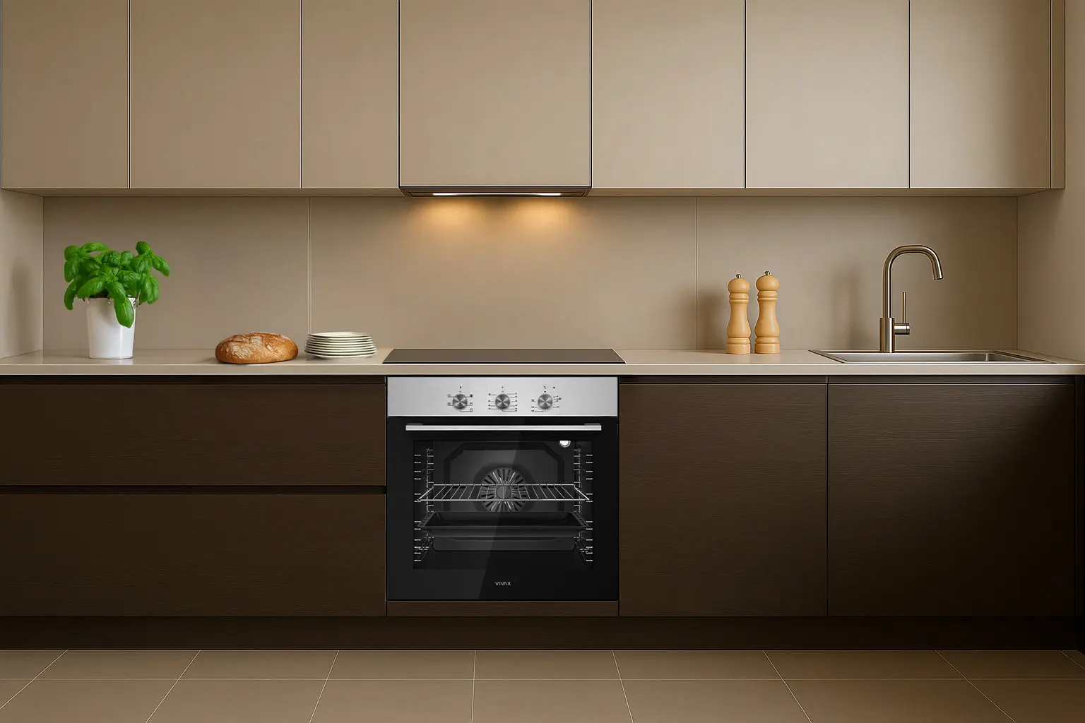 Cuptor electric incorporabil Vivax BO-806BFTM X (Inox/Black) - 2