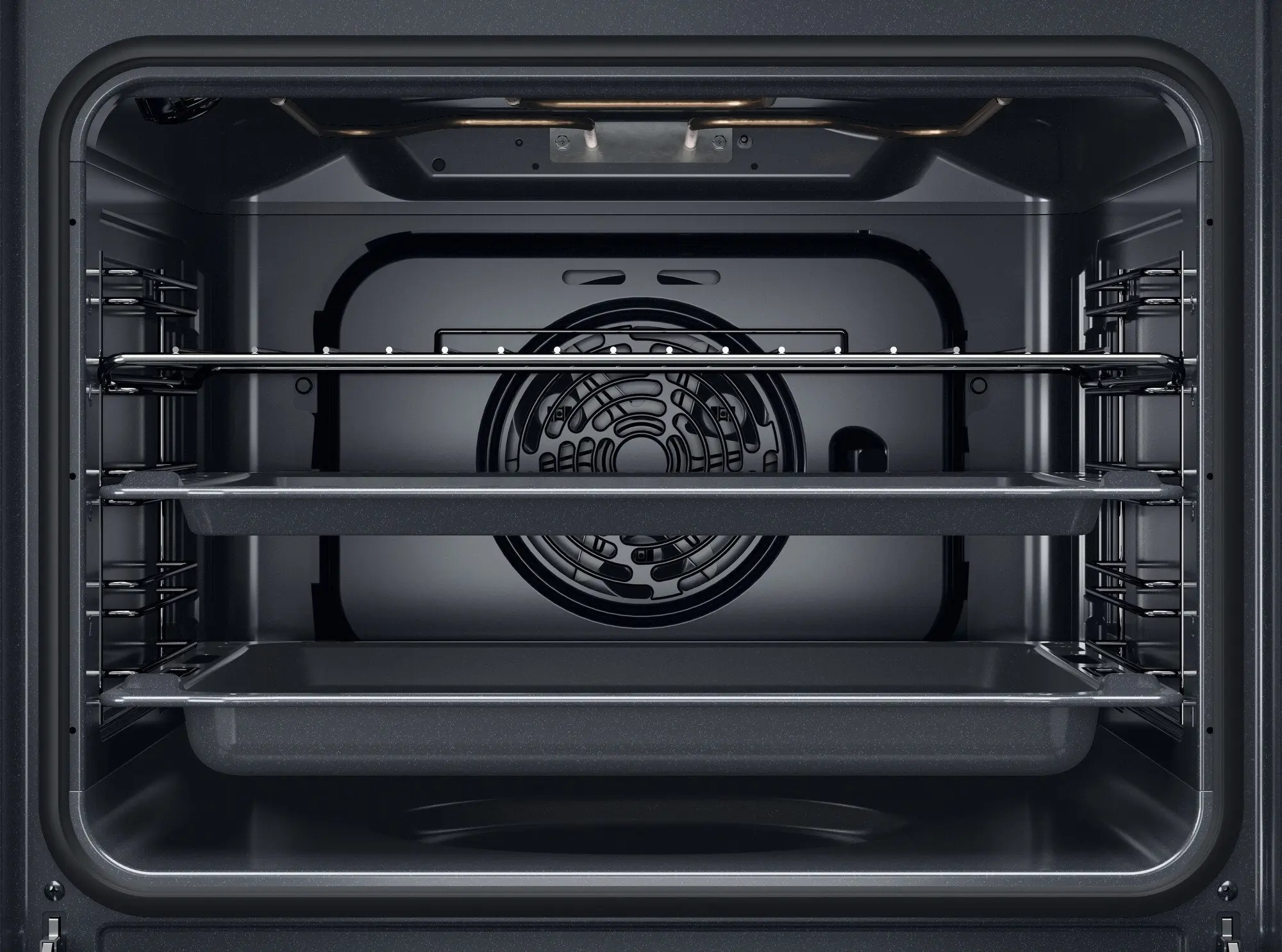 Встраиваемая электрическая духовка Whirlpool OMK38HU0B (Black) - 3