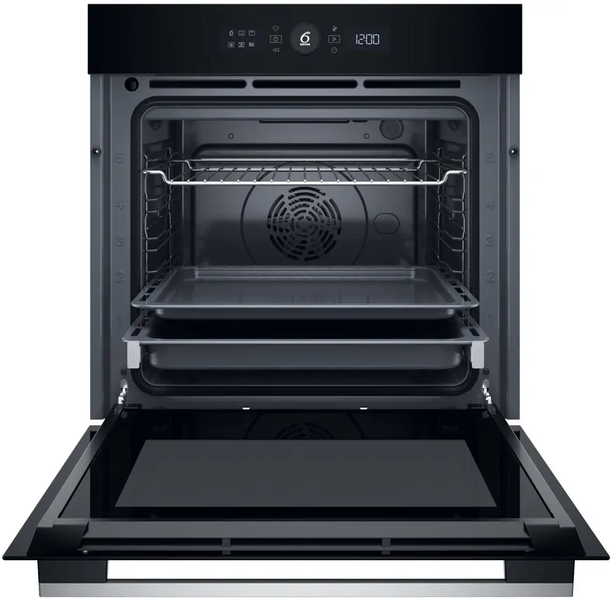Встраиваемая электрическая духовка Whirlpool WOI5S8HM1SXA (Black/Inox) - 2