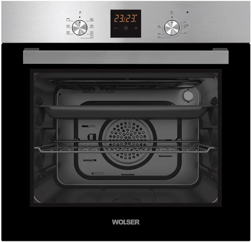 Встраиваемая электрическая духовка Wolser WL-TR08 DIX (Inox/Black)