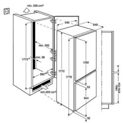 Встраиваемый холодильник AEG SCE818E6TS (White) Thumb