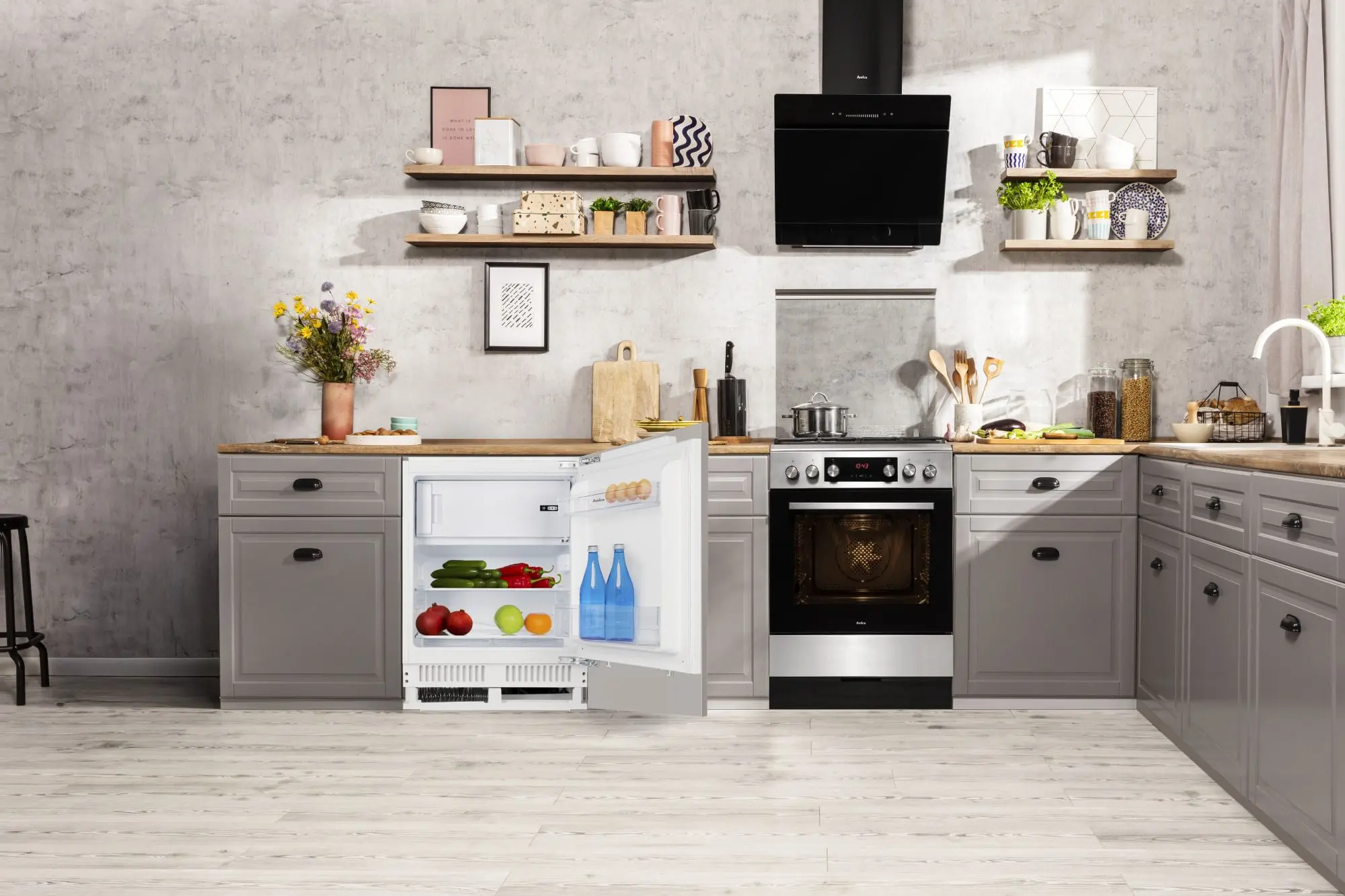 Встраиваемый холодильник Amica UM130.3i(E) (White) - 3