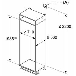 Frigider incorporabil Bosch KBN96VFE0 (White) Thumb