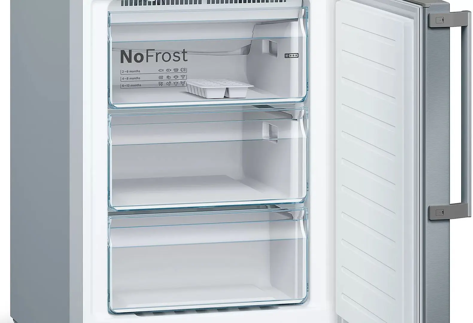 Frigider incorporabil Bosch KGN397IEQ (Inox)