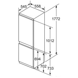Встраиваемый холодильник Bosch KIF86PFE0 (White) Thumb