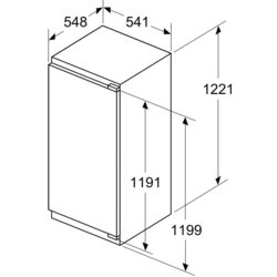 Встраиваемый холодильник Bosch KIL42VFE0 (White) Thumb
