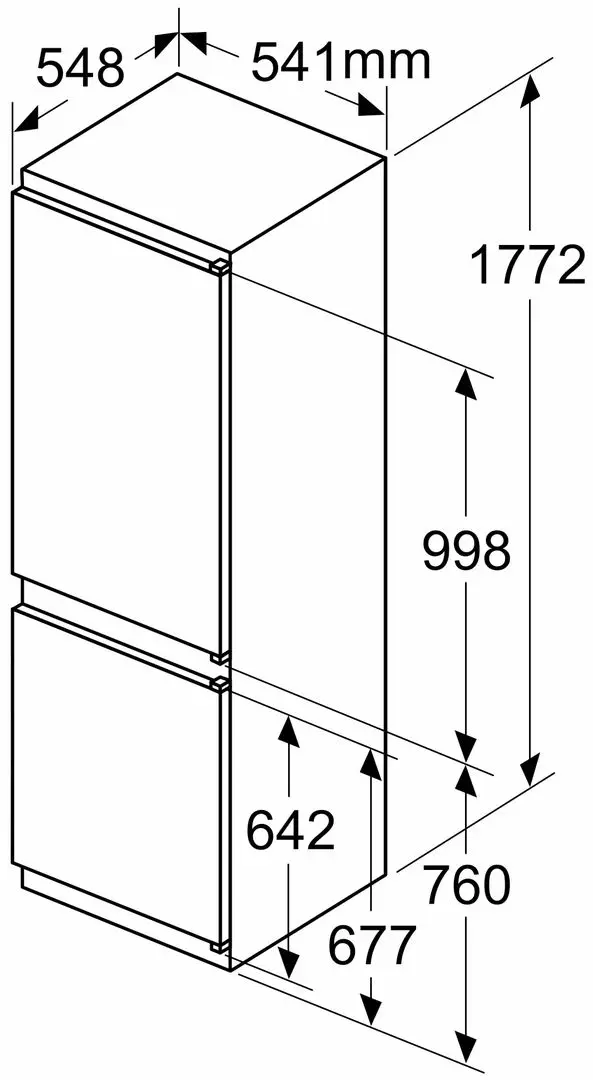 Frigider incorporabil Bosch KIV865SF0