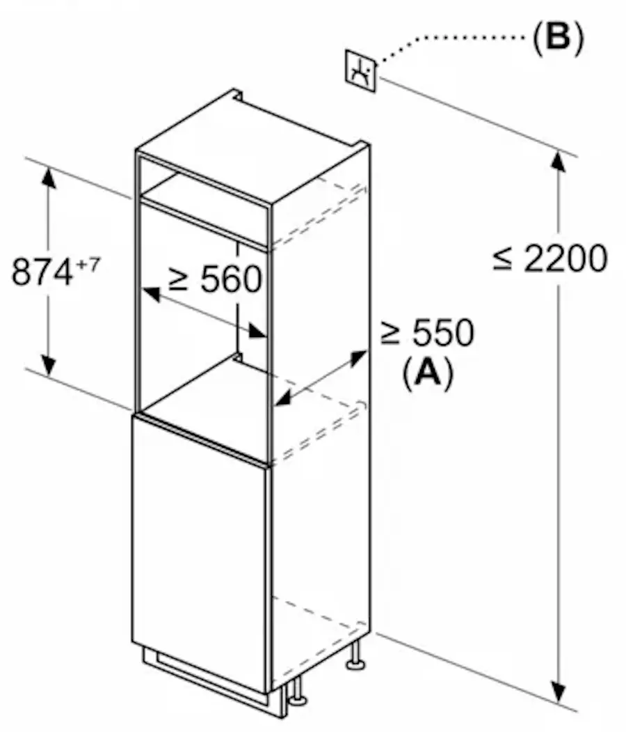 Frigider incorporabil Bosch Series 4 KIR21VFE0 (White)