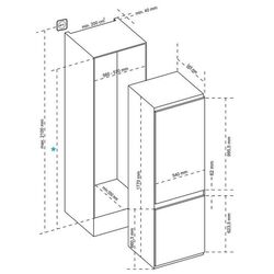 Встраиваемый холодильник Finlux FXN 2764 (White) Thumb