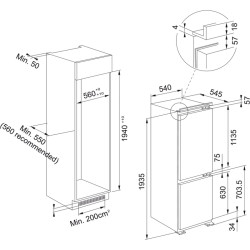 Frigider incorporabil Franke Mythos FCB 360 V NE D (White) Thumb