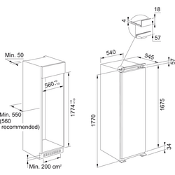 Frigider incorporabil Franke Mythos FSDR 330 V NE F (White) Thumb