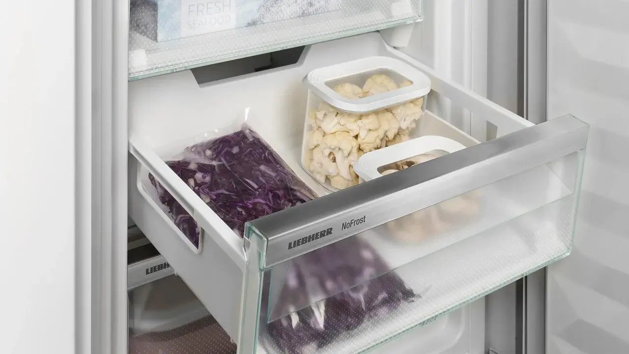Встраиваемый холодильник Liebherr ICNc 5103 Pure NoFrost (White/Inox) - 6