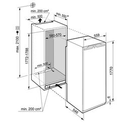 Встраиваемый холодильник Liebherr IRe Pure 5100 Thumb