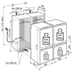 Встраиваемый холодильник Liebherr Prime IXCC 5165 (White) Thumb