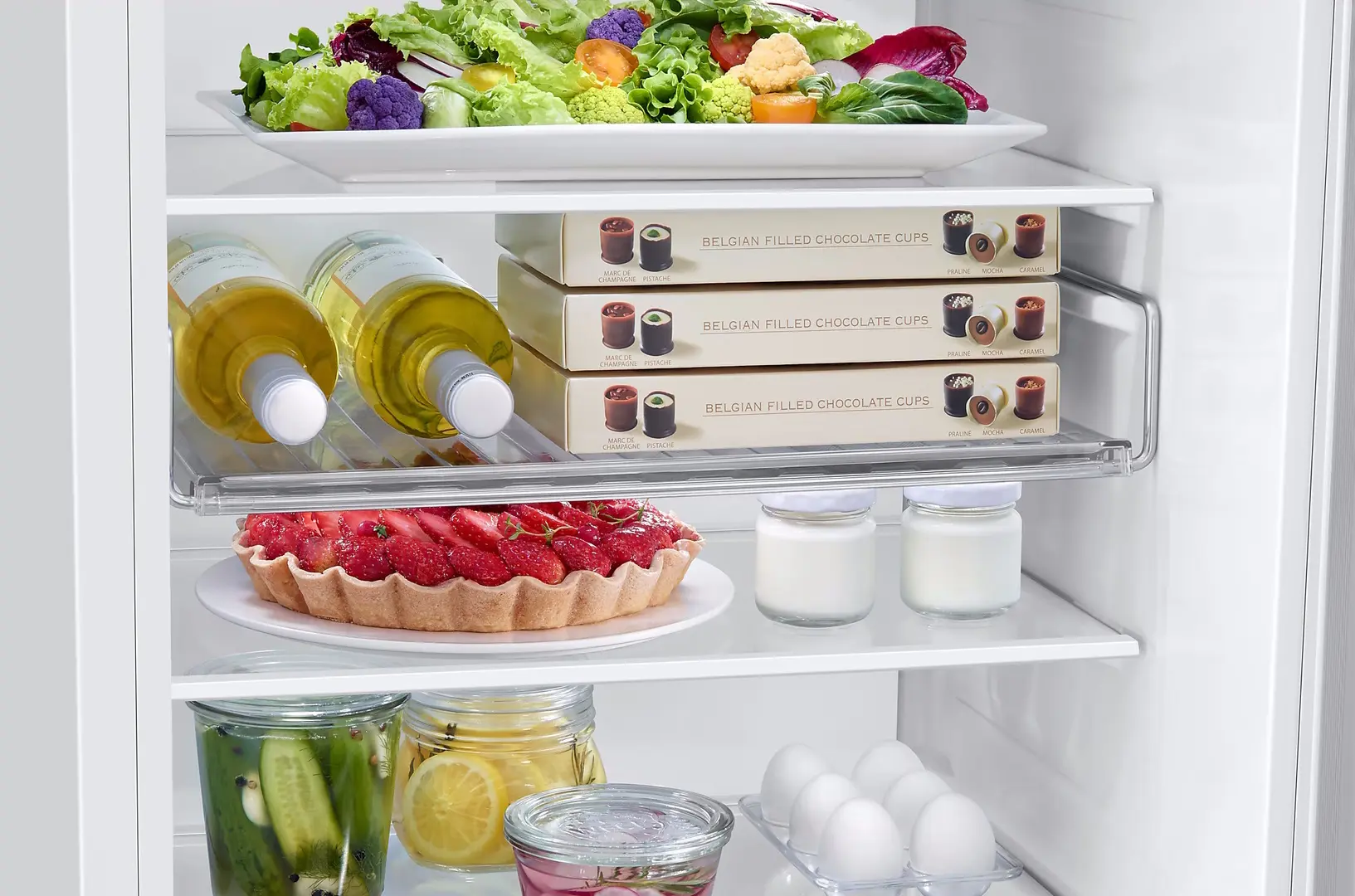 Встраиваемый холодильник Samsung BRB70F30AES0EO (White)