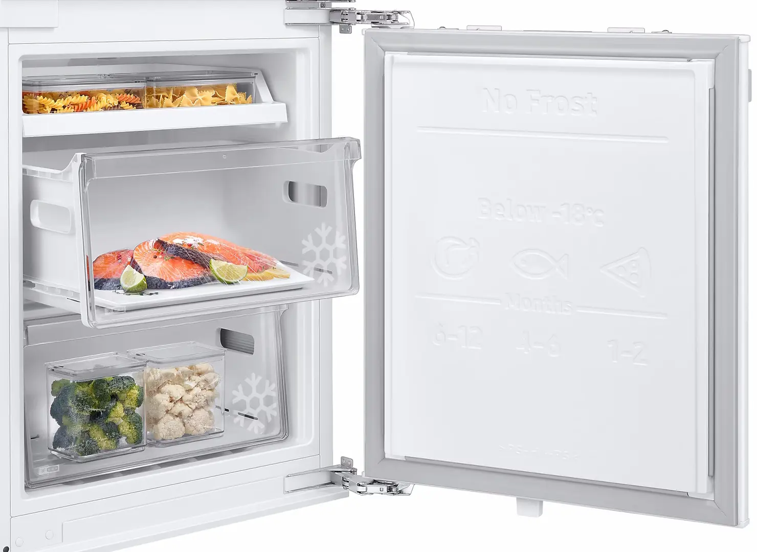 Встраиваемый холодильник Samsung BRB80F30ADF0EO (White)