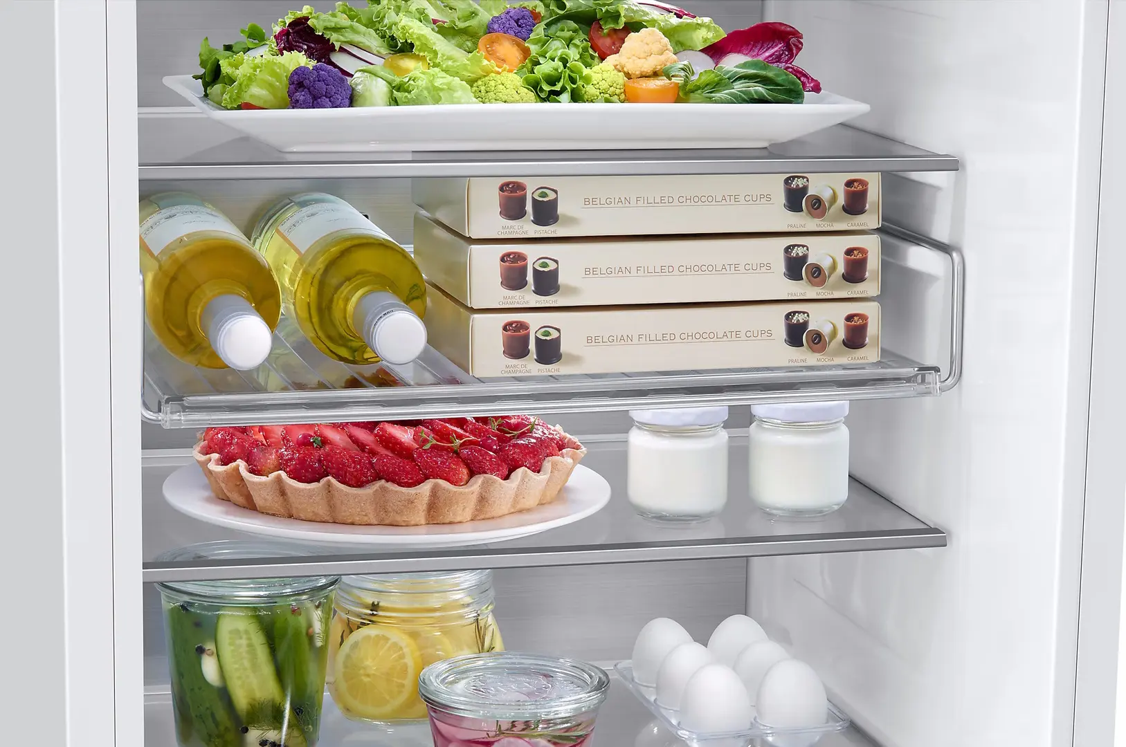 Встраиваемый холодильник Samsung BRB80F30ADF0EO (White)