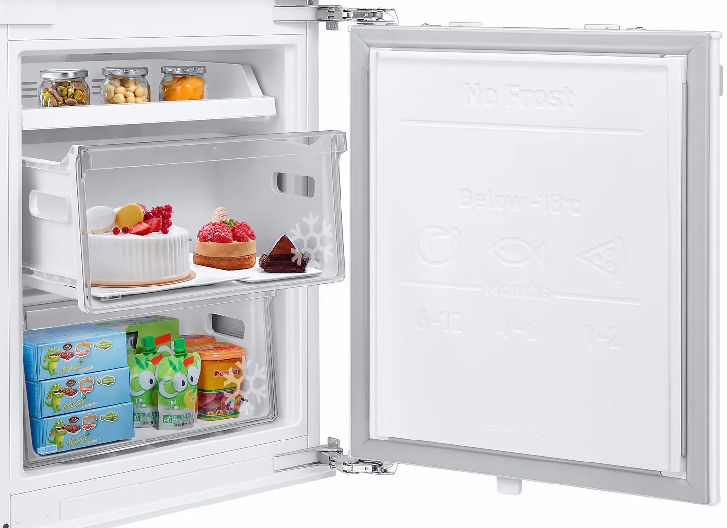 Встраиваемый холодильник Samsung BRB80F30ADF0EO (White)