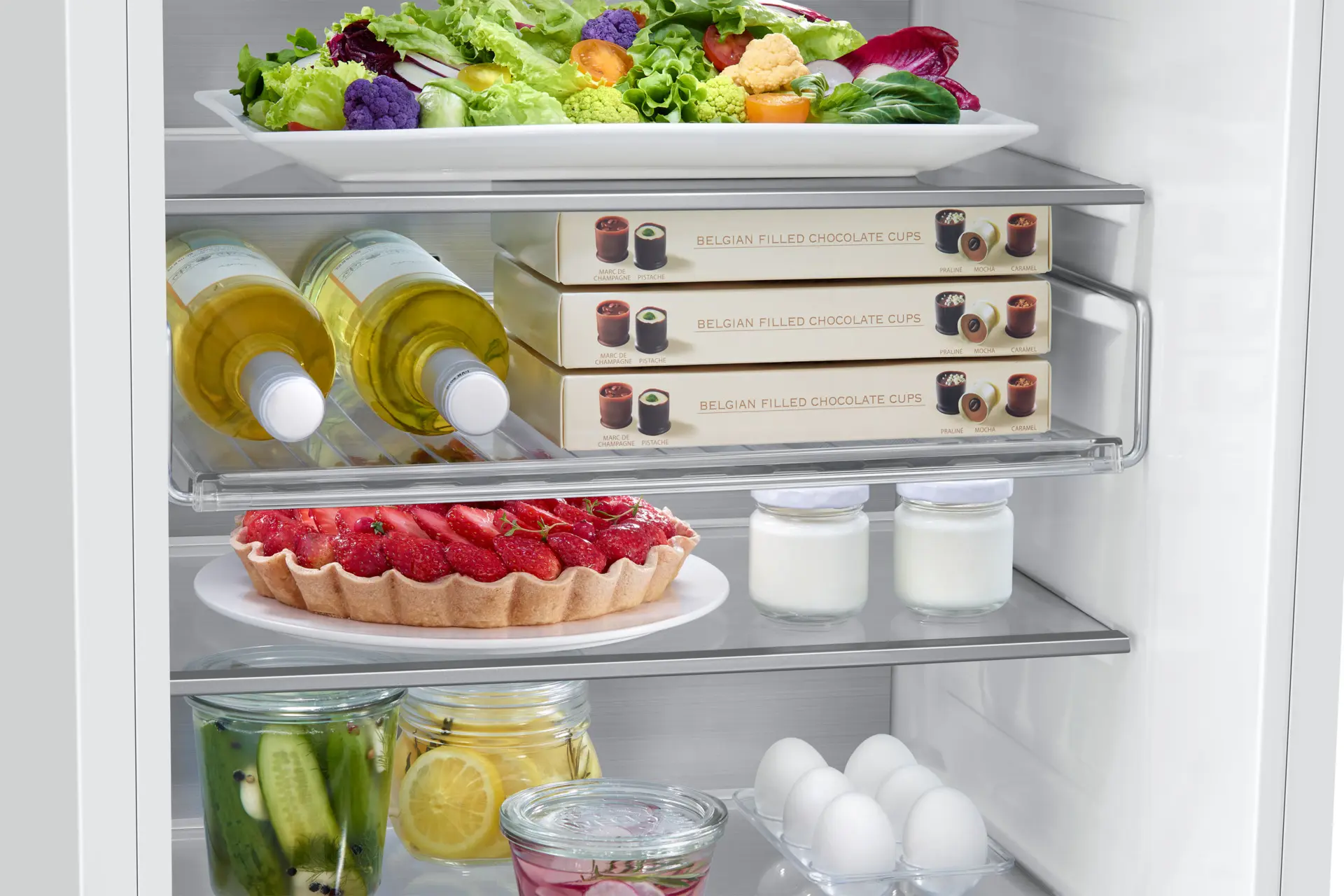 Встраиваемый холодильник Samsung BRB80F30AEF0EO (White)