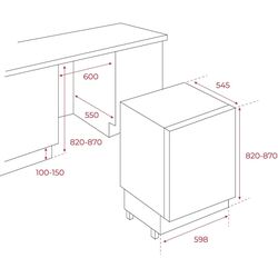 Frigider incorporabil Teka Total RSR 41150 BU EU (Grey) Thumb