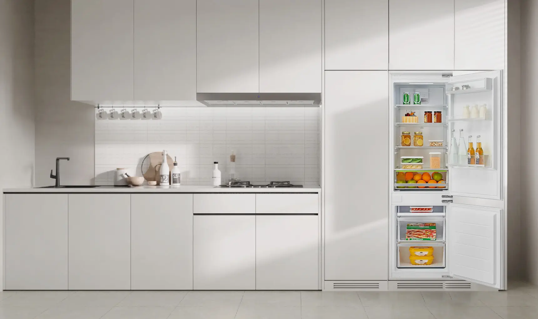 Frigider incorporabil Vivax CFRB-248ENF (White)