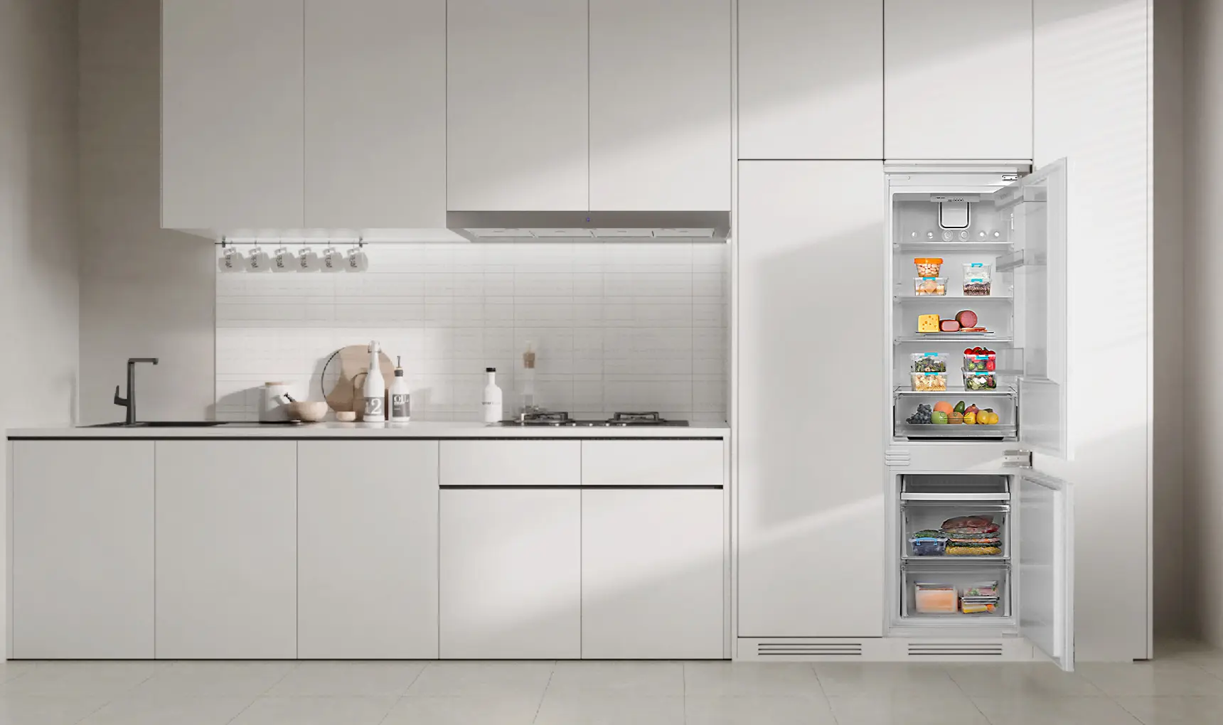 Frigider incorporabil Vivax CFRB-271ELF (White)