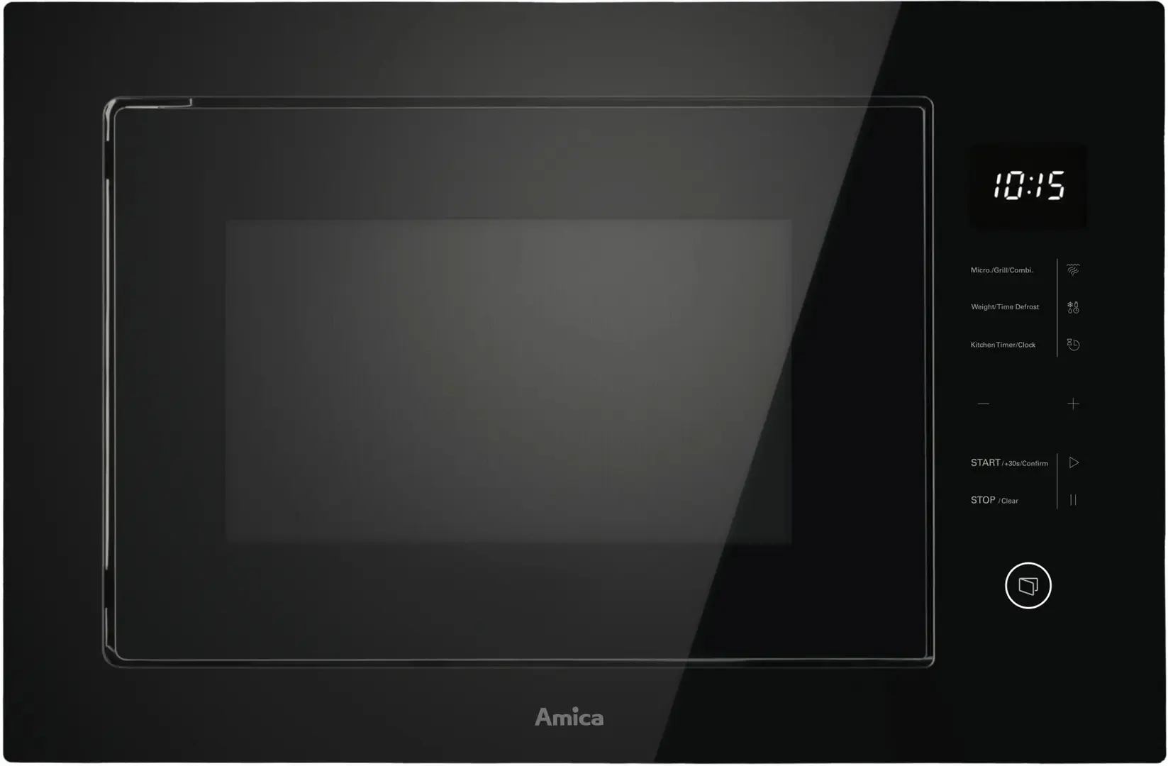 Cuptor cu microunde incorporabil Amica AMMB25E4SGB (Black)