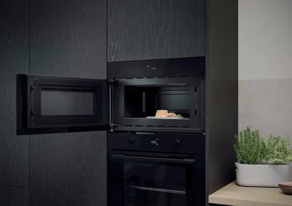 Cuptor cu microunde incorporabil Haier ID 2 H38SIDBF7XS (Black) - 5