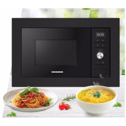 Cuptor cu microunde incorporabil Heinner HMW-MDBI28GDBK (Black) Thumb