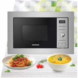 Встраиваемая микроволновая печь Heinner HMW-MDBI28GDIX (Inox) Thumb