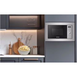 Встраиваемая микроволновая печь Heinner HMW-MDBI28GDIX (Inox) Thumb
