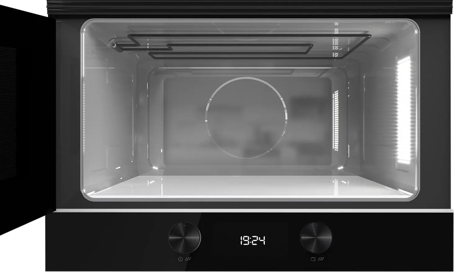 Встраиваемая микроволновая печь Teka ML 8220 BIS L FBK (Black) - 2